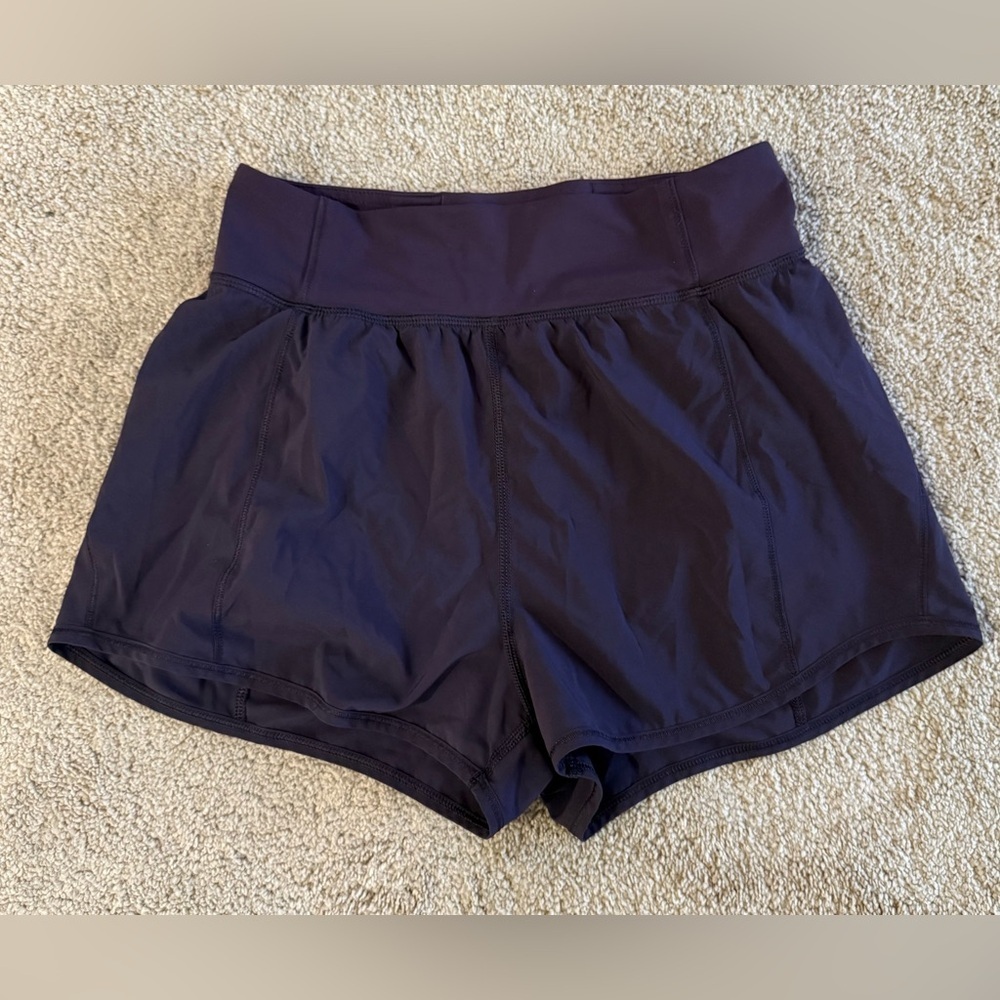 2017 Lululemon Lean In Short 2” Boysenberry Rare Retired Swift Size 6 - Picture 5 of 7